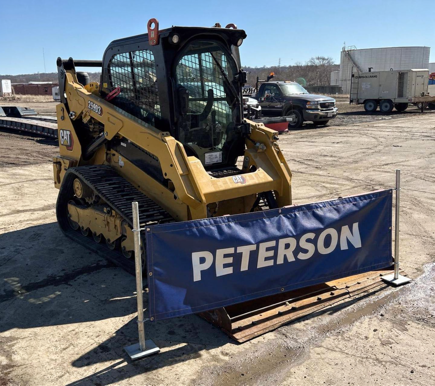 2022 Caterpillar 259D3 Tracked Skid Steer Loader thumbnail 2