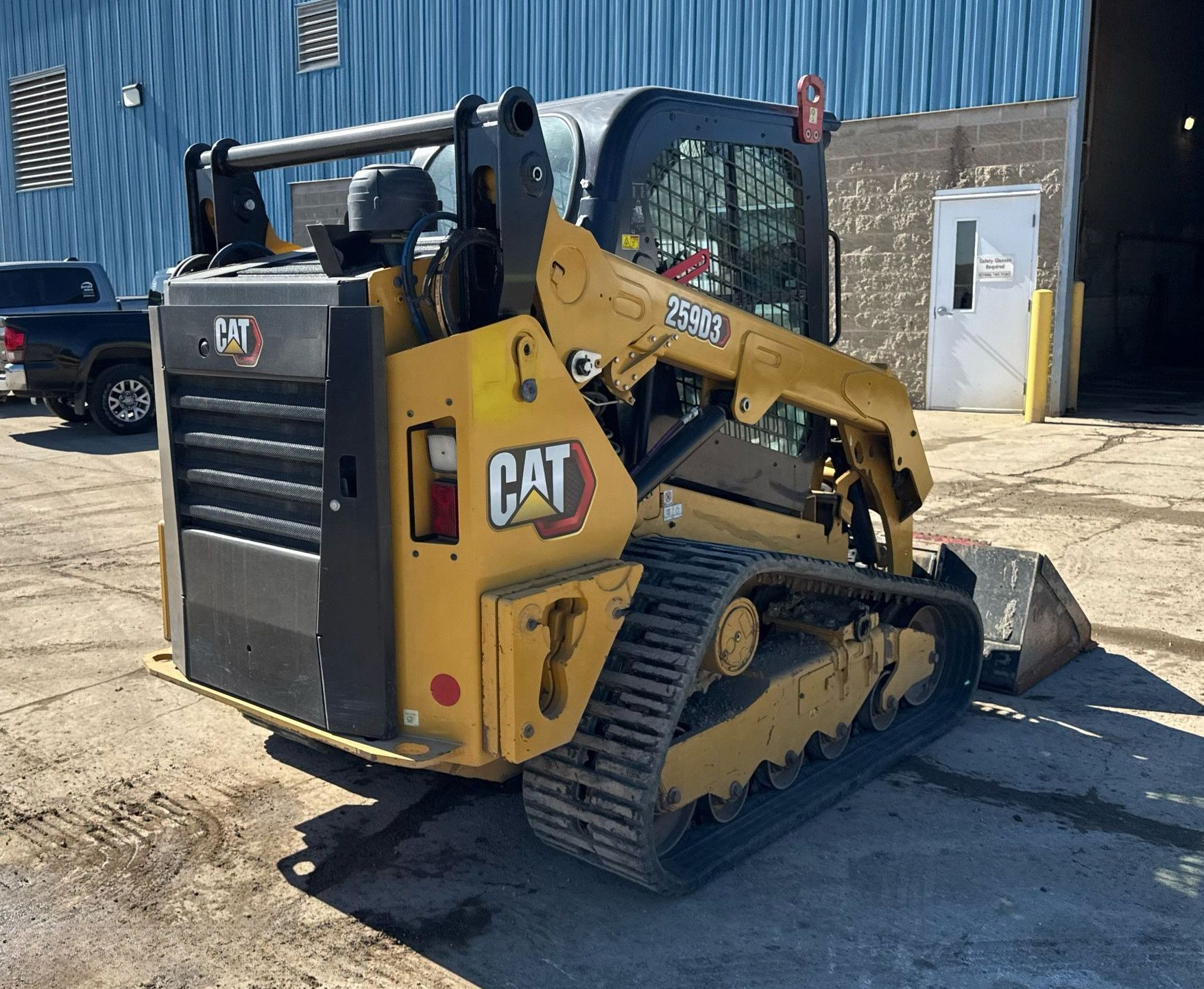 2022 Caterpillar 259D3 Tracked Skid Steer Loader thumbnail 3