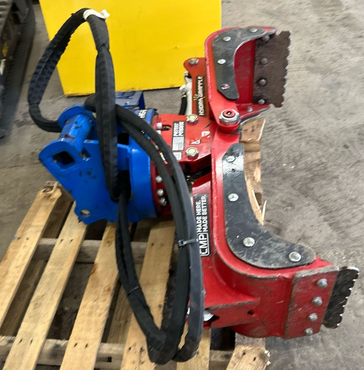 CMP HG61 Rotating Excavator Grapple thumbnail 4