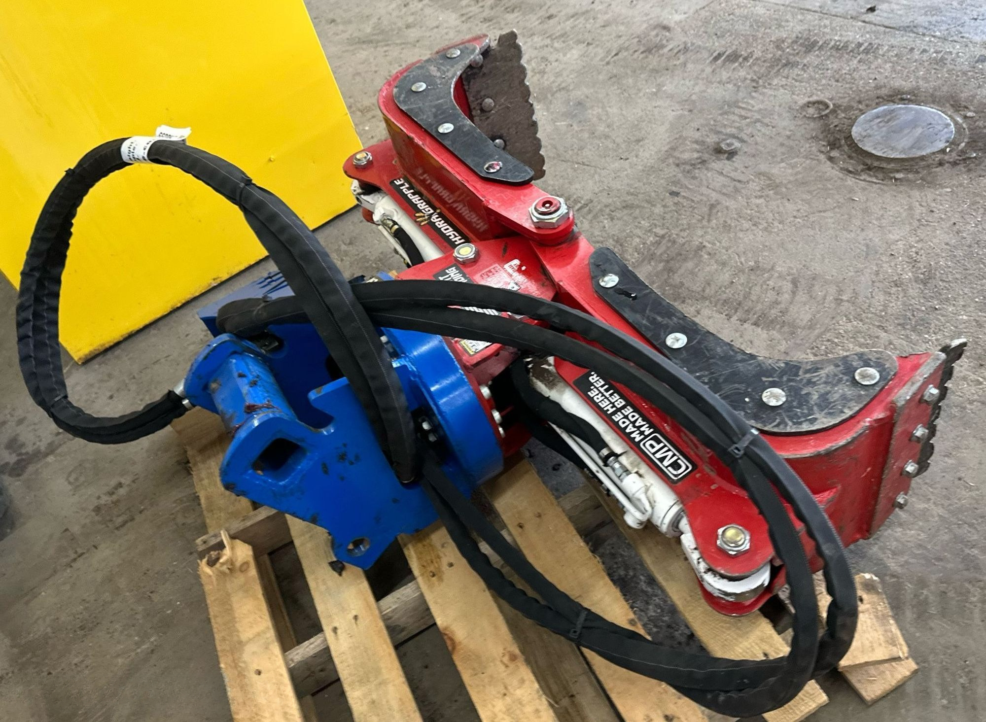 CMP HG61 Rotating Excavator Grapple thumbnail 5