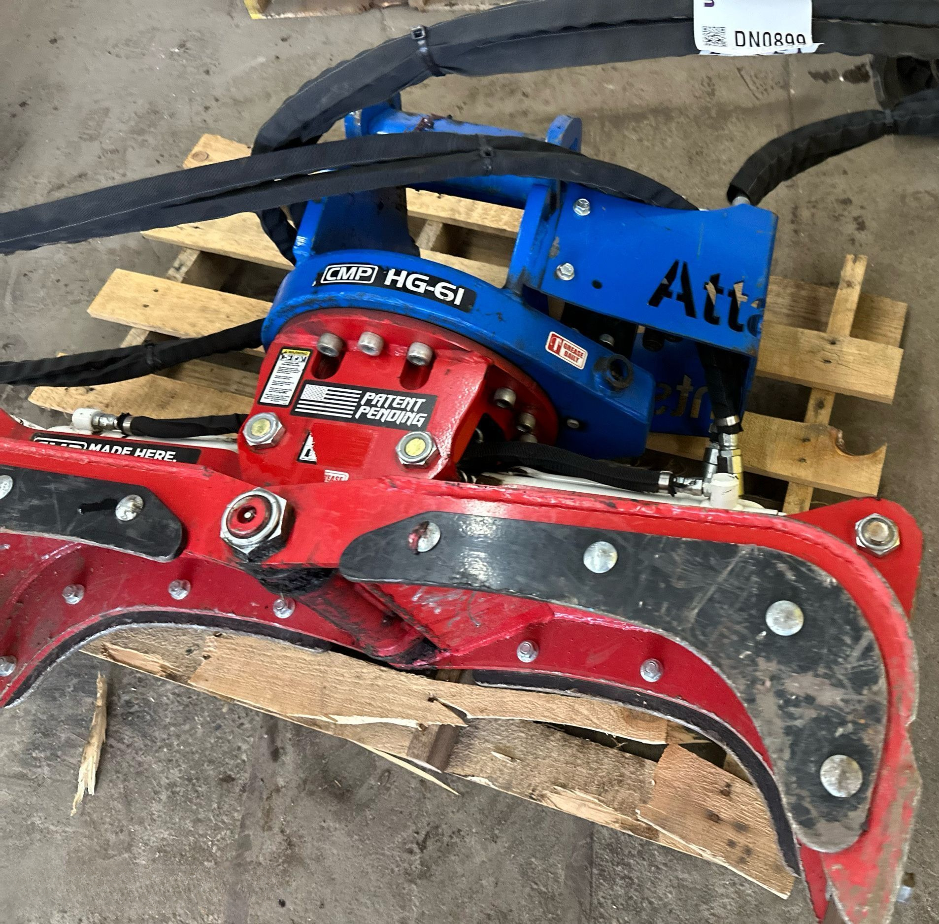 CMP HG61 Rotating Excavator Grapple thumbnail 7