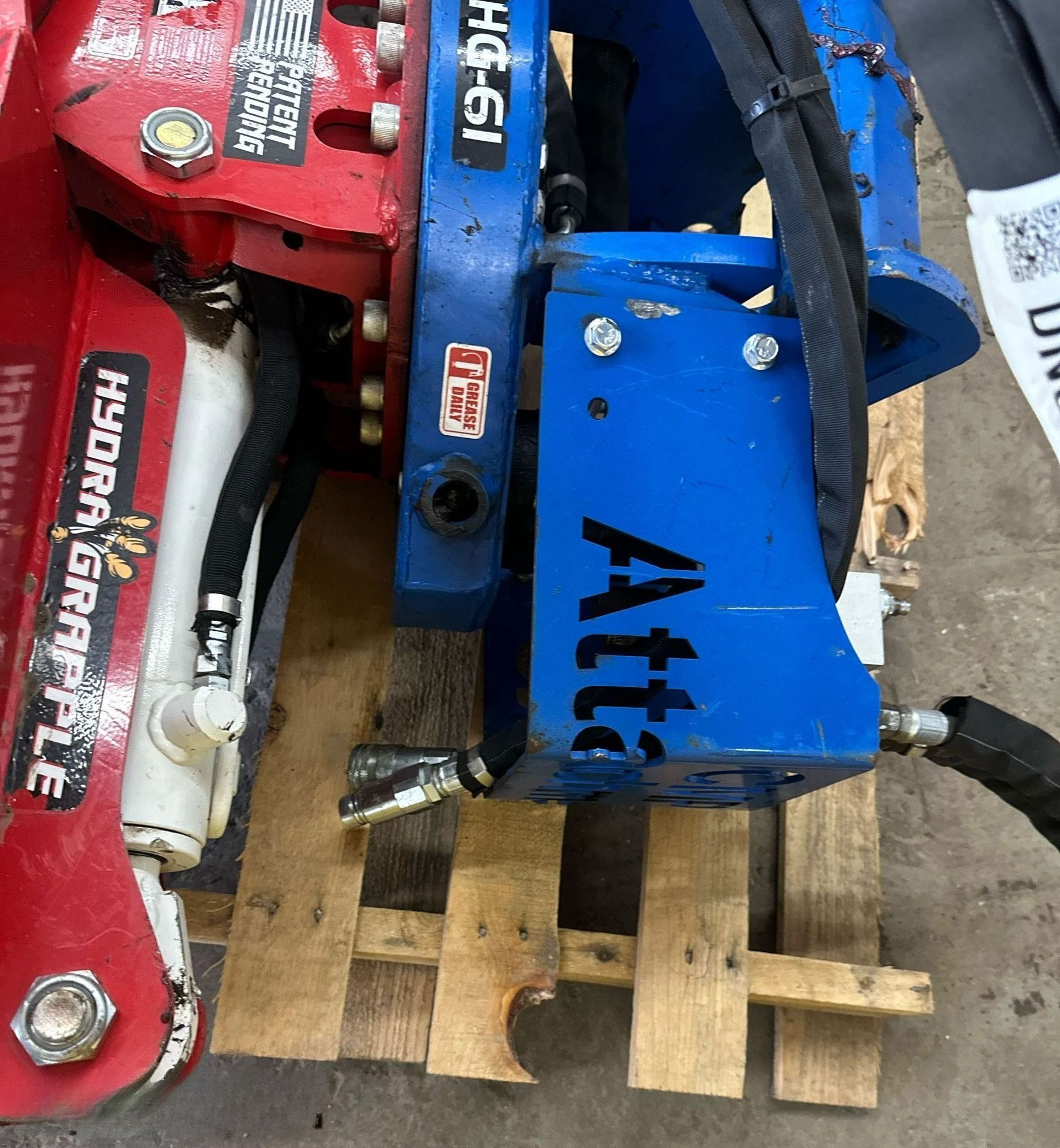 CMP HG61 Rotating Excavator Grapple thumbnail 9