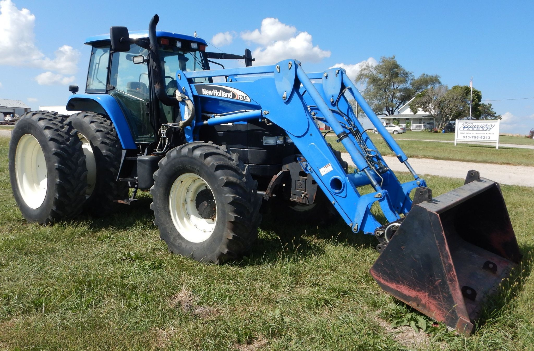 2003 New Holland TM175 MFWD Tractor